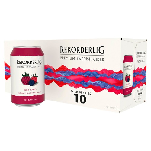 Rekorderlig Wild Berries Premium Fruit Cider Cans