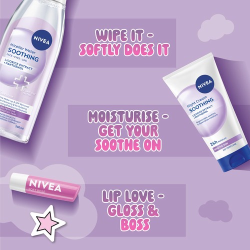 NIVEA Born to Soothe Carton Gift Set
