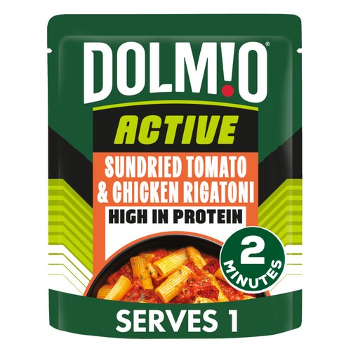 Dolmio Active Sundried Tomato and Chicken High Protein Instant Pasta Meal