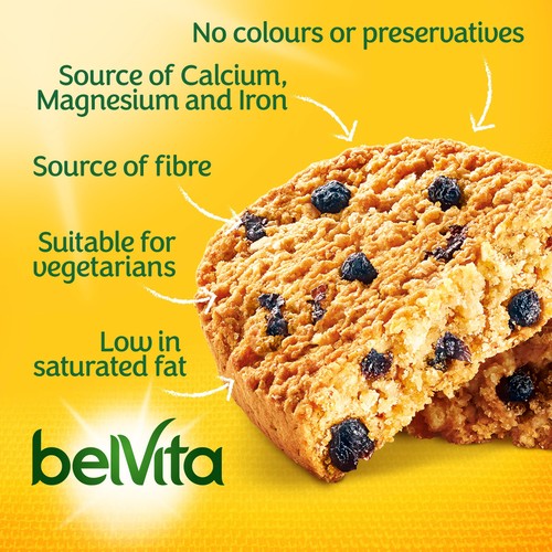 Belvita Breakfast Biscuits Soft Bakes Filled Blueberry