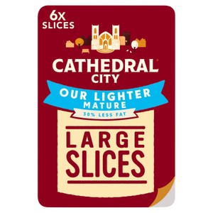 Cathedral City Lighter Mature Cheese 6 Slices