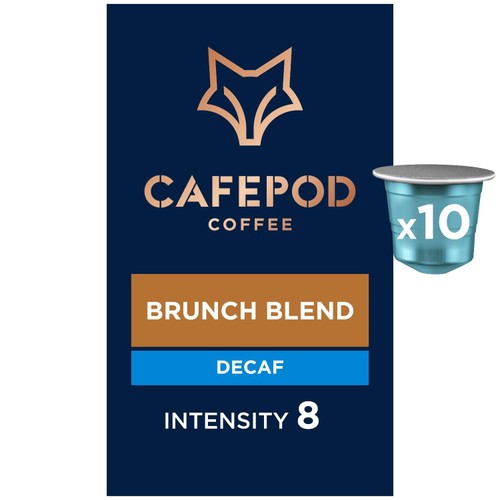 CafePod Decaf Brunch Blend Nespresso Pods 10s