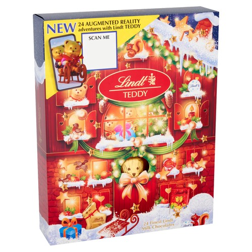 Lindt Teddy Augmented Reality Chocolate Advent Calendar