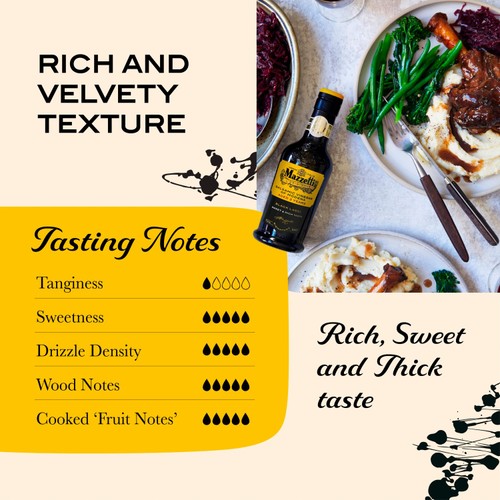 Mazzetti Aged Balsamic Vinegar Black Label 5 Leaf