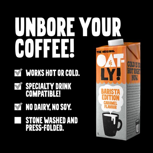 Oatly Barista Caramel