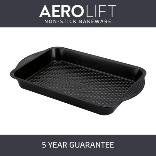 Prestige Aerolift Carbon Steel Large Deep Baking Tray 45 x 29cm