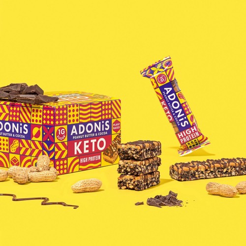 ADONiS Peanut Butter Keto Protein Bar