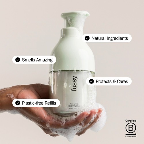 Fussy Natural Body Wash Refill Tropic Tonic