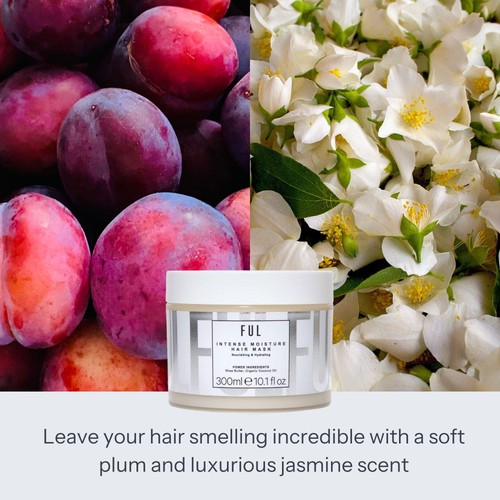 FUL Intense Moisture Hair Mask for Dry, Damaged or Curly Hair