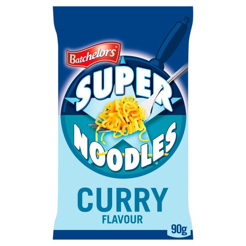 Batchelors Super Noodles Curry Flavour Instant Packet Noodles