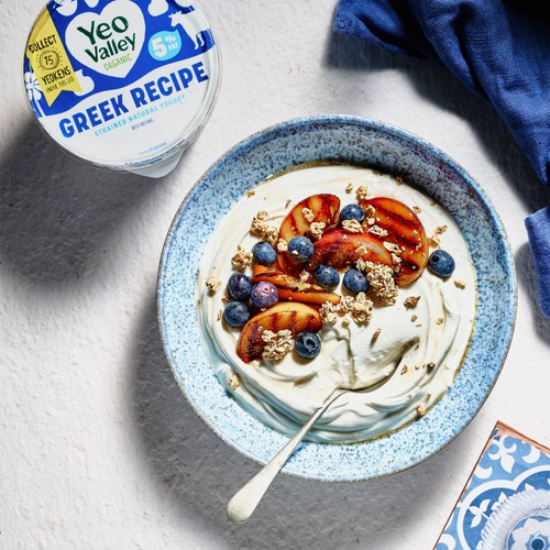 Yeo Valley Organic Greek Recipe 5% Strained Natural Yogurt
