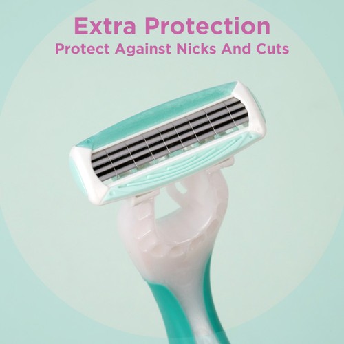 Wilkinson Sword myIntuition Smooth Sensitive Quattro Disposable Razors