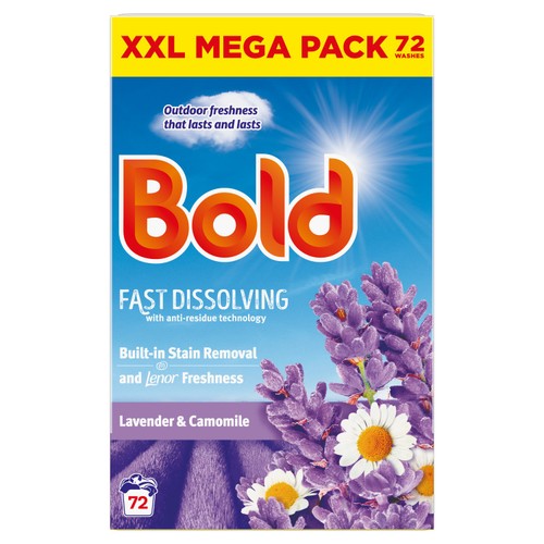 Bold Washing Powder Lavender & Camomile 72 Washes