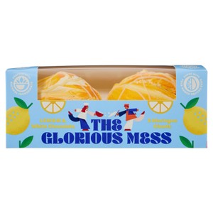 The Glorious Mess Lemon and White Chocolate Lemon Meringue Clouds