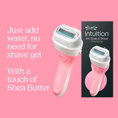 WILKINSON SWORD - Intuition Ultra Moisture For Women | No Shaving Gel Needed | Razor Handle 5 Blade Refills - View #2