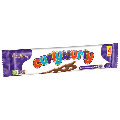 Cadbury Curly Wurly Chocolate Bar Multipack