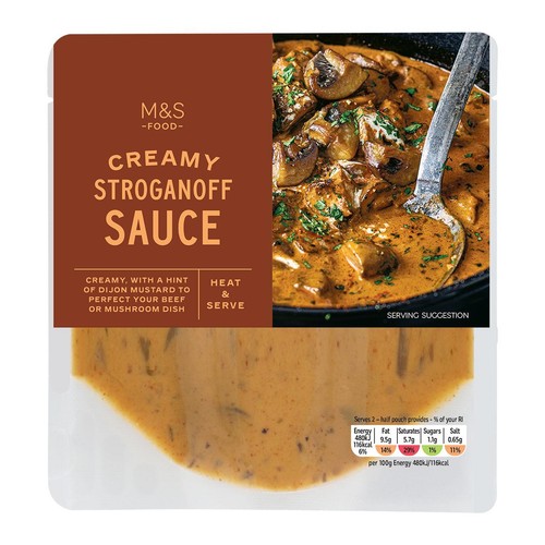 M&S Creamy Stroganoff Sauce
