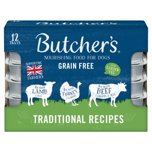 Butcher's Grain Free Traditional Recipes Dog Food Trays