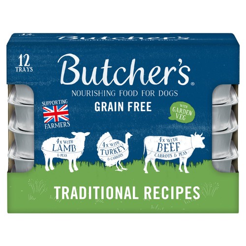 Butcher's Traditional Recipes Dog Food Trays