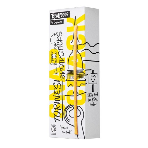Realfoods Organic Torinesi Breadsticks