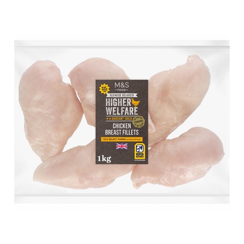 M&S Oakham Gold Chicken Breast Fillets Frozen