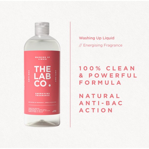 The Lab Co. Energising Washing Up Liquid