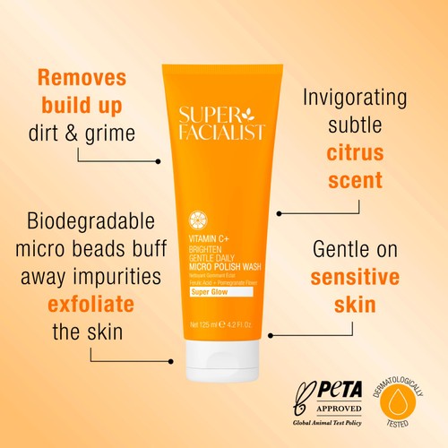Super Facialist Vitamin C Polishing Face Wash