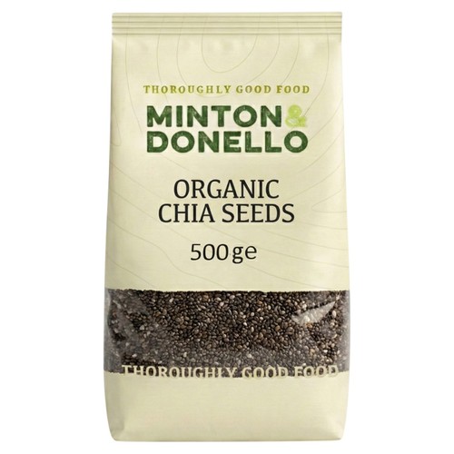 Minton & Donello Organic Chia Seeds