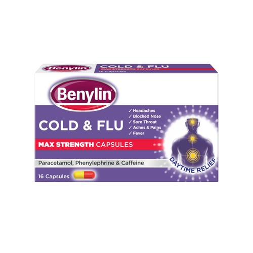Benylin Cold & Flu Max Strength Capsules