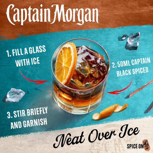 Captain Morgan Black Spiced Spirit Drink