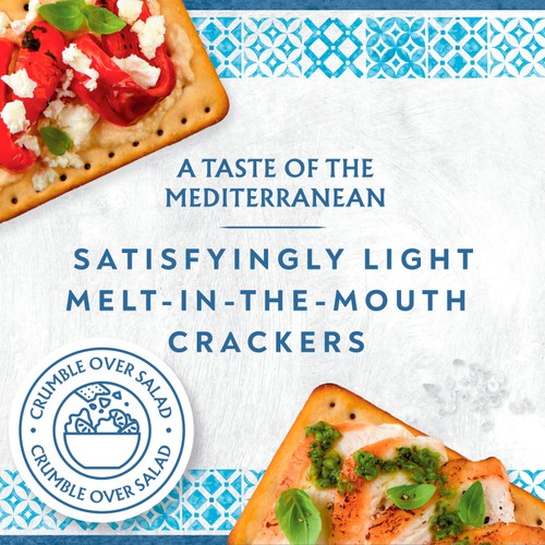 Jacob's Mediterranean Pinch of Salt Crackers Multipack