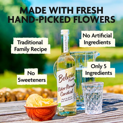 Belvoir Elderflower Cordial 