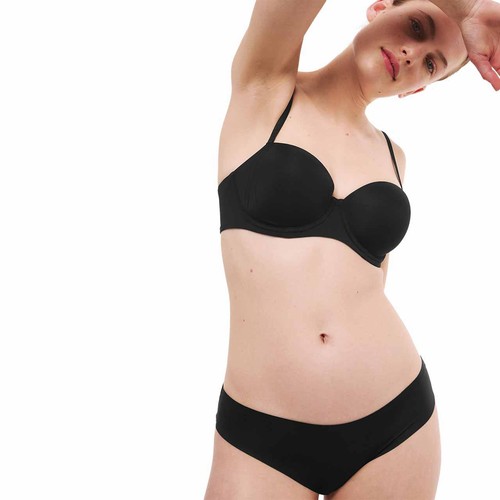 M&S Womens Brazilian Knickers, 16, Black