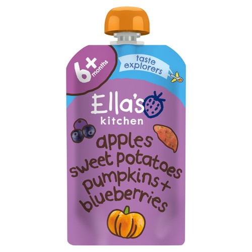 Ella's Kitchen Apples, Sweet Potatoes & Pumpkin Baby Food Pouch 6+ Months