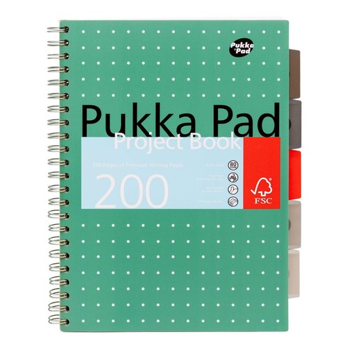 Pukka Pads A4 Metallic Project Book Pukka Pads A4 Metallic Project Book