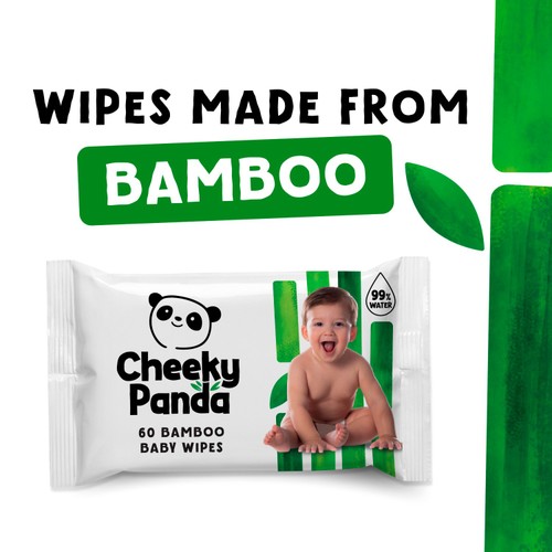 Cheeky Panda Bamboo Baby Wipes Multi Pack
