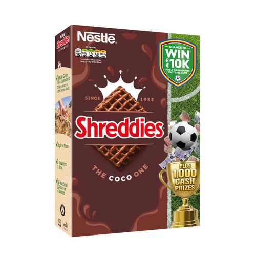 Shreddies Coco Chocolate Breakfast Cereal