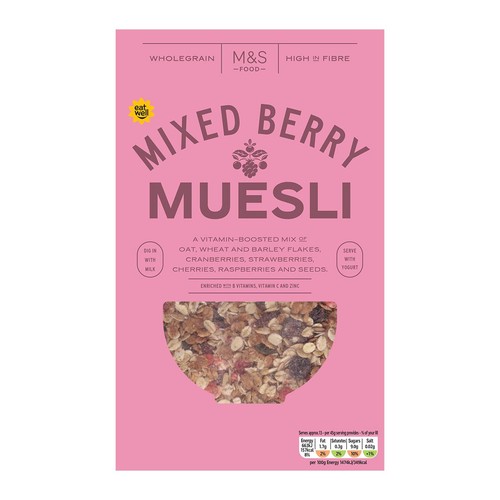 M&S Mixed Berry Muesli