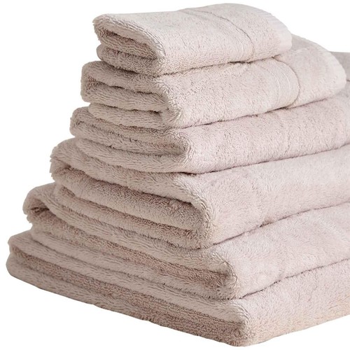 M&S Egyptian Cotton 650GSM Face Towels, Linen