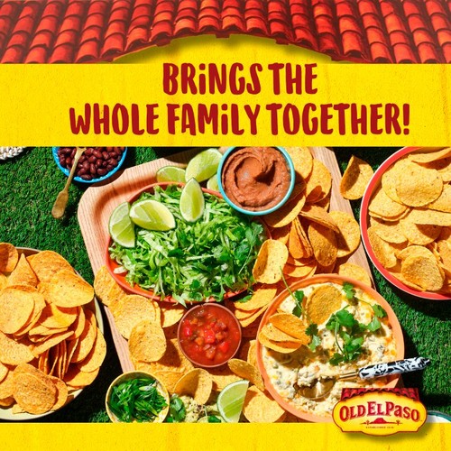 Old El Paso Paprika Flavour Tortilla Chips