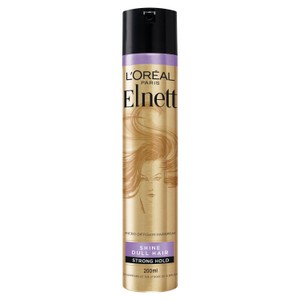 Loreal Hairspray By Elnett For Shine Dull Hair Strong Hold 200Ml