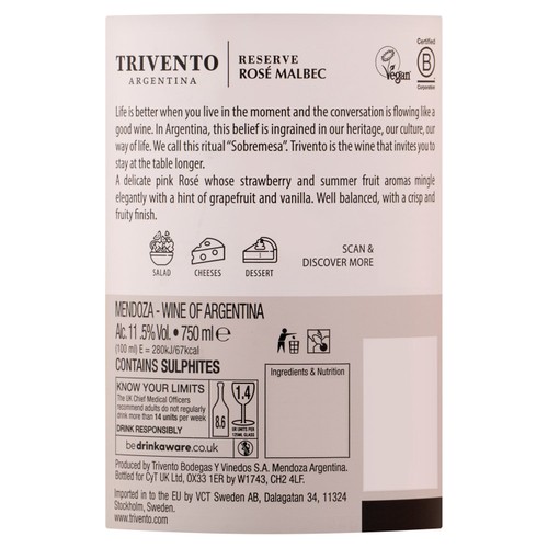 Trivento Malbec Rose
