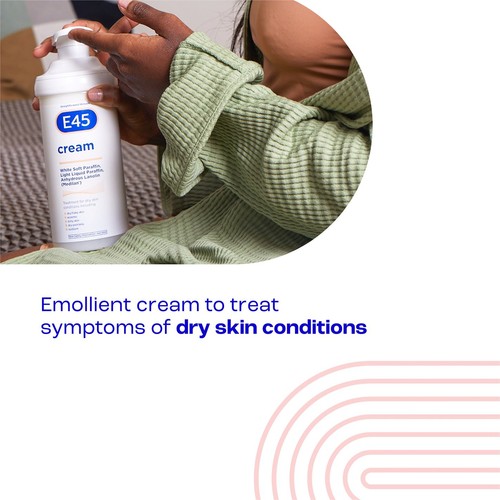 E45 Moisturiser Body Cream for Dry Skin & Eczema