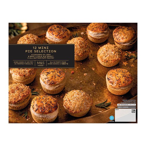 M&S Collection 12 Mini Pies