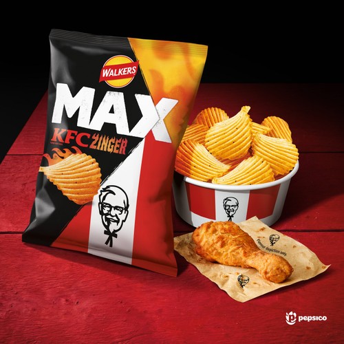 Walkers Max KFC Zinger