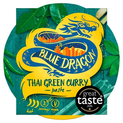 Blue Dragon Thai Green Curry Paste Pot