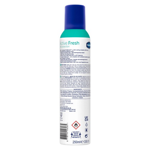 Vaseline Active Fresh Spray Anti-Perspirant Deodorant