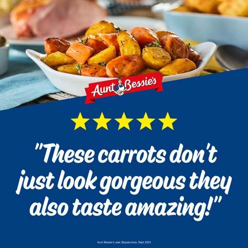 Aunt Bessie's Maple & Thyme Glazed Carrots