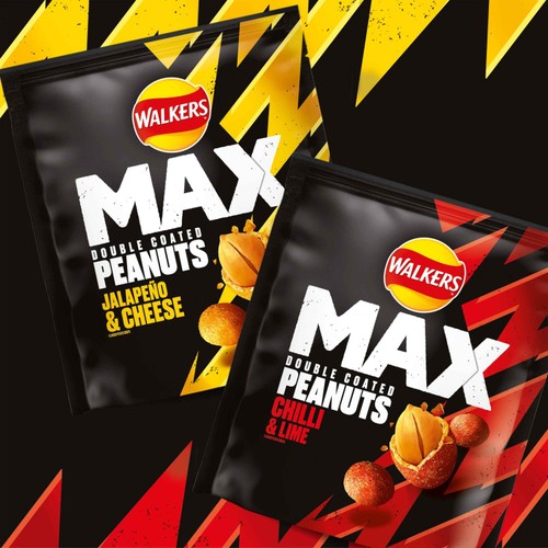 Walkers Max Strong Nuts Jalapeno & Cheese