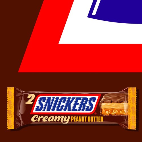 Snickers Creamy Peanut Butter & Milk Chocolate Snack Bars Multipack